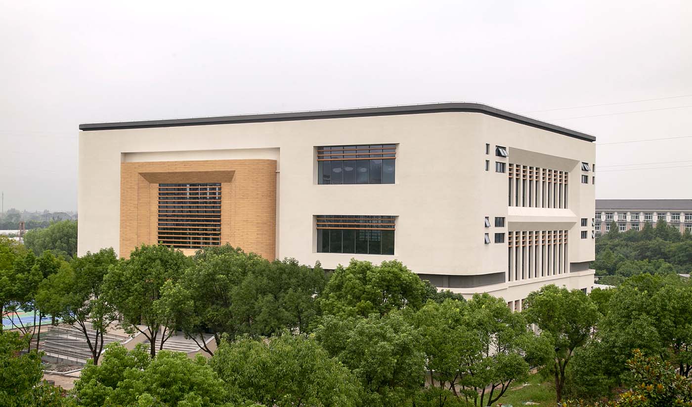 杭州富陽東洲中學(xué)（木紋、洞石、花崗巖）